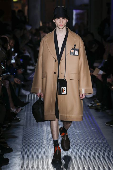 prada fw18 men& 39|prada runway dresses.